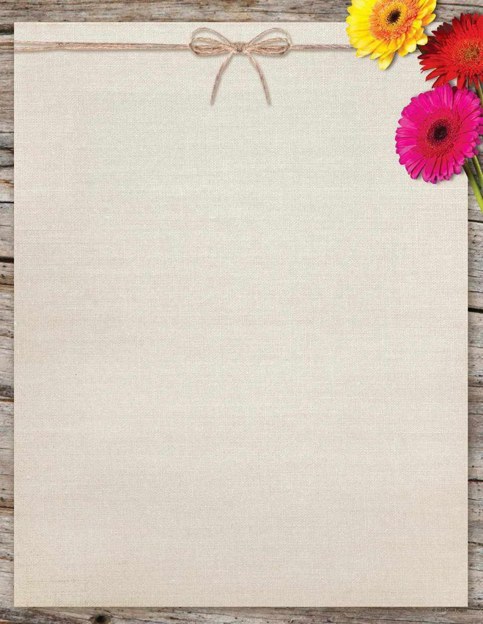Great Papers! Stationery Letterhead, Florentine Scroll, 8.5" x 11", Printer Compatible, 80 sheets
