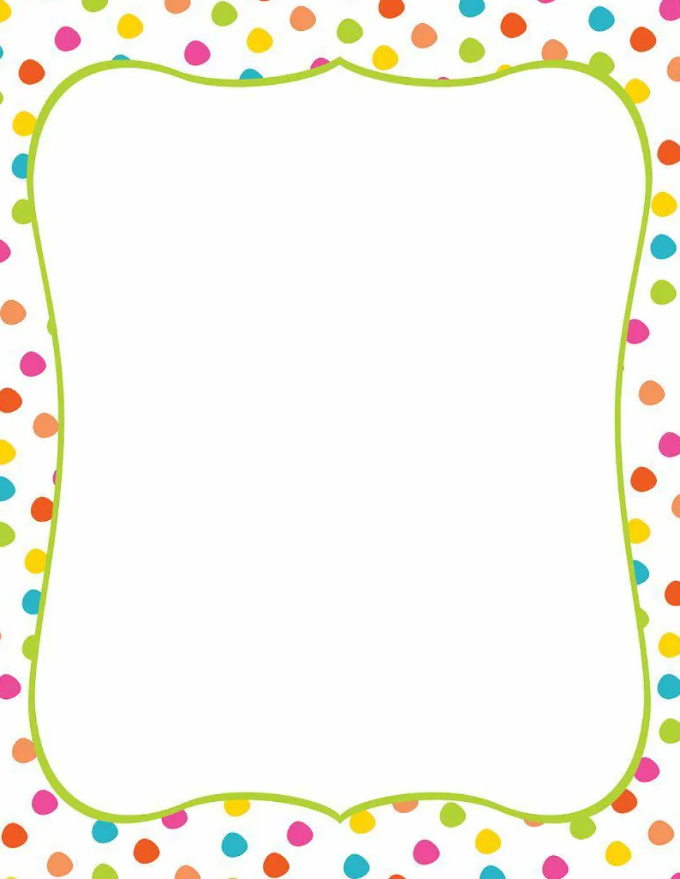 Great Papers! Stationery Letterhead, Circus Dots, 8.5" x 11", Printer Compatible, 80 sheets