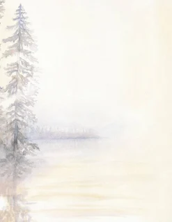 Great Papers! Stationery Letterhead, Morning Mist, 8.5" x 11", Printer Compatible, 80 sheets