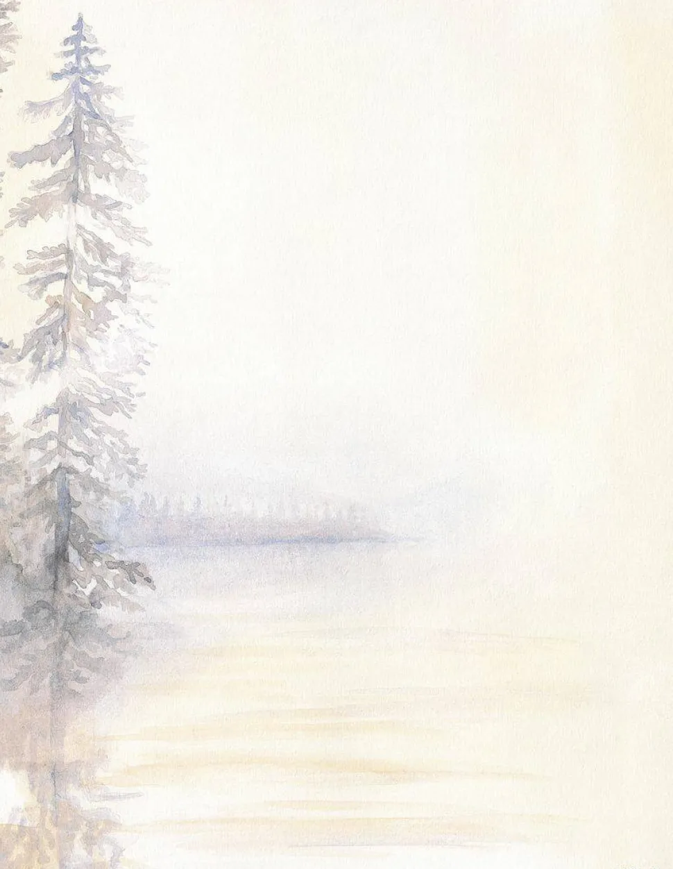 Great Papers! Stationery Letterhead, Morning Mist, 8.5" x 11", Printer Compatible, 80 sheets
