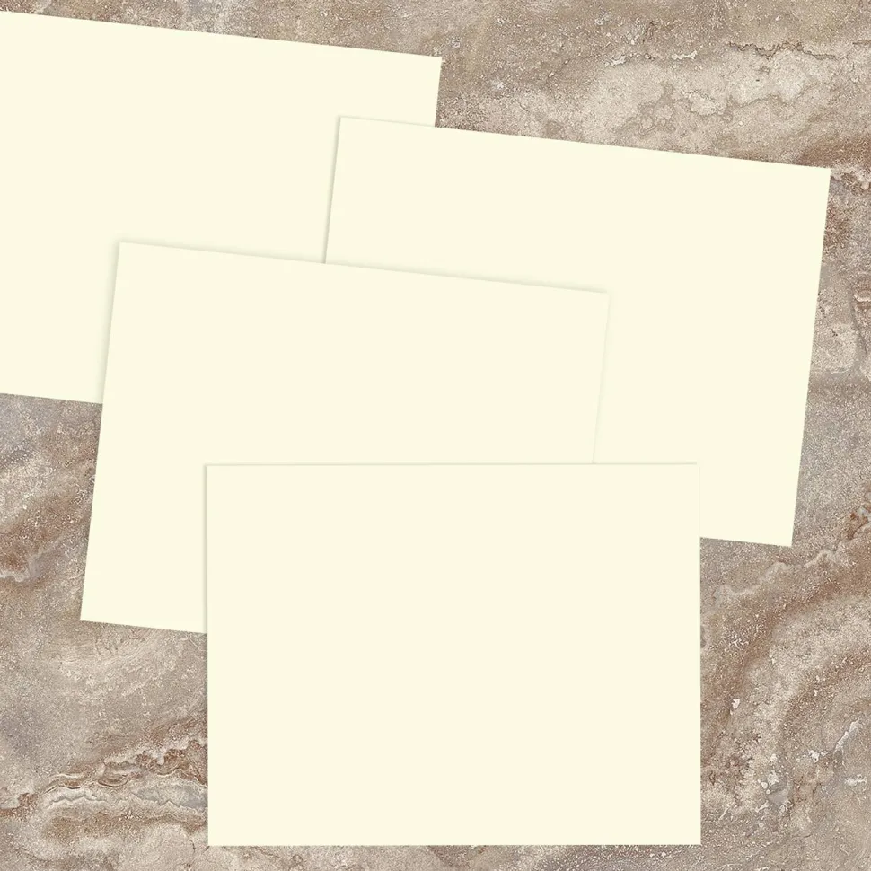Great Papers! 4-Up Postcard, Ivory, 50 sheets/200 postcards, 8.5" X 11" sheet size/5.5" x 4.25" postcard