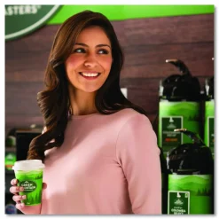 Green Mountain Coffee Paper Hot Cups, 12 oz, Green Mountain Design, 1,000/Carton