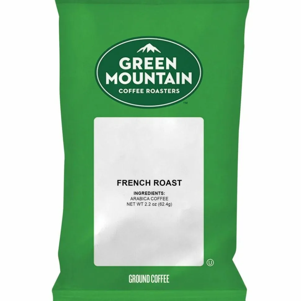 Green Mountain Coffee Fraction Packs, French Roast, Dark Roast, 2.2 oz, 50 Fraction Packs