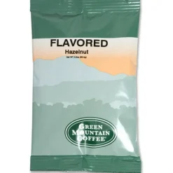 Green Mountain Coffee Hazelnut Coffee Fraction Packs, Each Pack Makes 8 Cups, 50 Packs/Carton