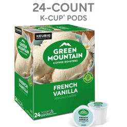 Green Mountain Coffee K-Cups, French Vanilla, Light Roast, 24 K-Cups