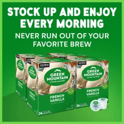 Green Mountain Coffee K-Cups, French Vanilla, Light Roast, 96 K-Cups