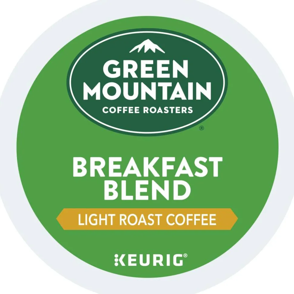 Green Mountain Coffee Roasters Keurig Single-Serve K-Cup Pods, Breakfast Blend, Light Roast, Pack Of 70 Pods
