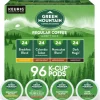 Green Mountain Coffee Single-Serve Coffee K-Cup, Regular Variety Pack, Carton Of 88, 4 x 24 Per Box
