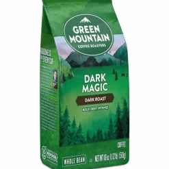 Green Mountain Coffee Whole Bean Coffee, Dark Roast, Dark Magic, 18 Oz Per Bag