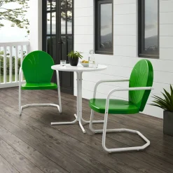 Griffith 3Pc Outdoor Metal Bistro Set
