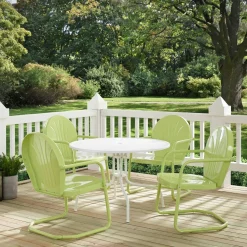 Griffith 5Pc Outdoor Metal Dining Set