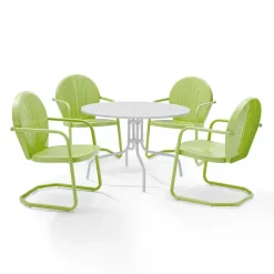 Griffith 5Pc Outdoor Metal Dining Set