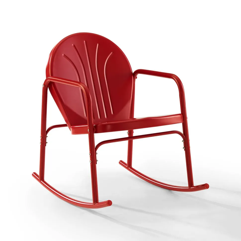 Griffith 2Pc Outdoor Metal Rocking Chair Set