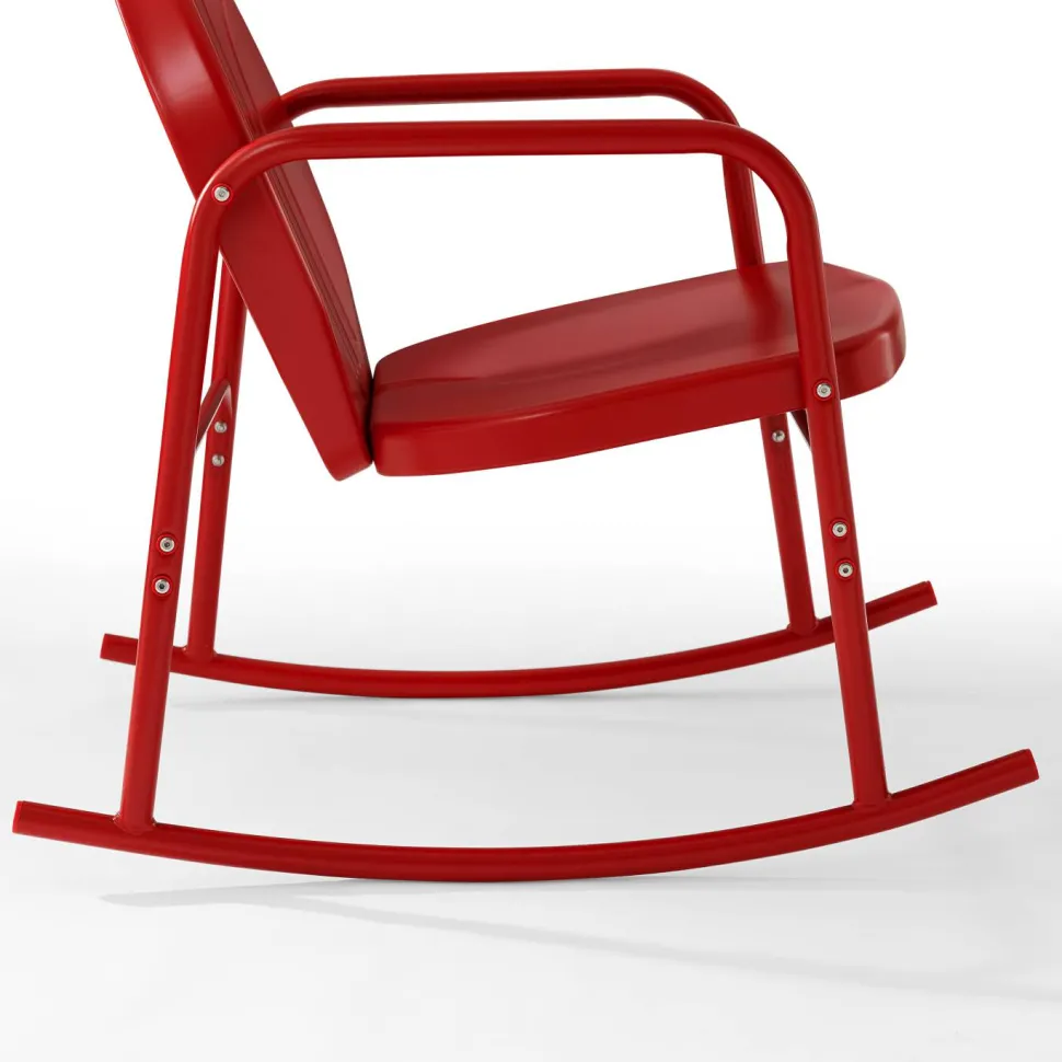 Griffith 2Pc Outdoor Metal Rocking Chair Set