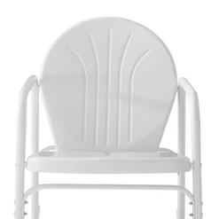 Griffith 3Pc Outdoor Metal Rocking Chair Set
