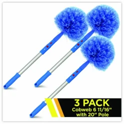 Gritt Commercial Cobweb/Corner Duster Brush with 20