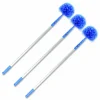 Gritt Commercial Cobweb/Corner Duster Brush with Telescopic Pole, 3 ft to 6 ft Handle, 3/Kit