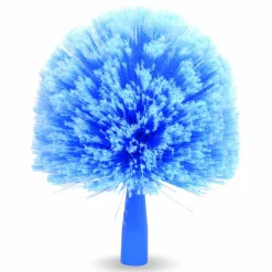 Gritt Commercial Cobweb/Corner Duster Brush with Telescopic Pole, 3 ft to 6 ft Handle, 3/Kit