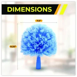Gritt Commercial Cobweb/Corner Duster Brush, 8