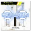 Gritt Commercial Heavy-Duty Swivel Window Washer, 18" Wide Blade, 12/Carton