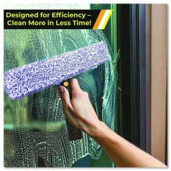 Gritt Commercial Heavy-Duty Swivel Window Washer, 14" Wide Blade