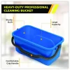 Gritt Commercial Pro Window Cleaning Kit with 14" Squeegee, 14" Washer, 20" Pole and 3 Gallon Heavy-Duty Bucket, 3/Kit