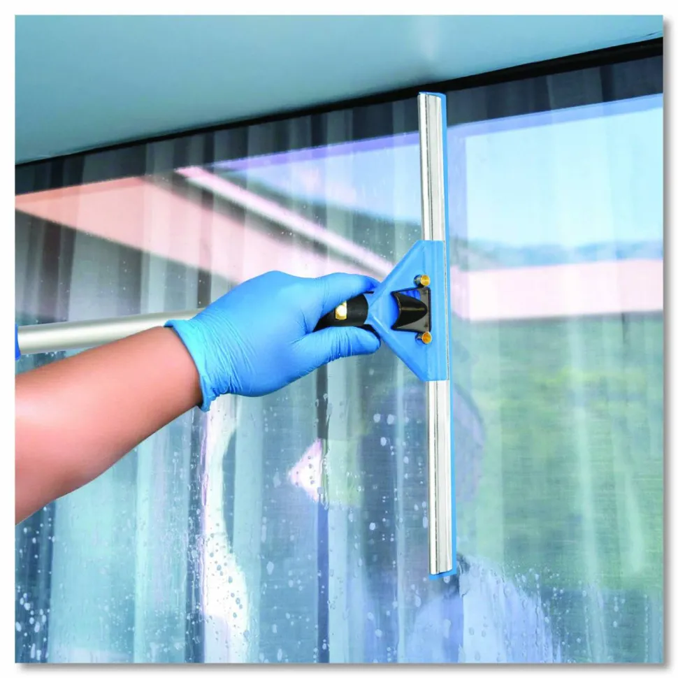 Gritt Commercial Pro Window Cleaning Kit with 14" Squeegee, 14" Washer, 20" Pole and 3 Gallon Heavy-Duty Bucket, 2/Kit