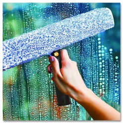 Gritt Commercial Pro Window Cleaning Kit with 14" Squeegee, 14" Washer, 20" Pole and 3 Gallon Heavy-Duty Bucket