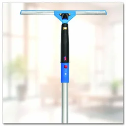 Gritt Commercial Pro Window Washing Kit with Swivel Squeegee and 6 ft Telescopic Pole, 14