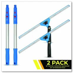 Gritt Commercial Pro Window Washing Kit with Squeegee, Washer and 20