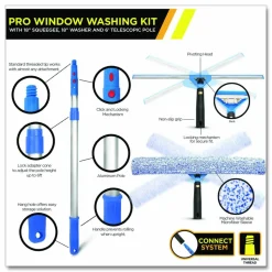 Gritt Commercial Pro Window Washing Kit with 14
