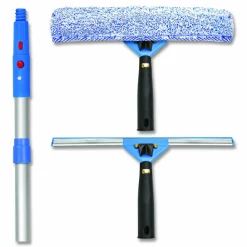 Gritt Commercial Pro Window Washing Kit with Swivel Window Squeegee and 20