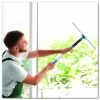 Gritt Commercial Pro Window Washing Kit with Squeegee, Washer and 6 ft Telescopic Pole, 18" Wide Blade, 3/Kit