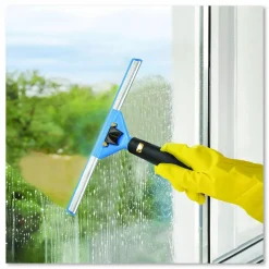 Gritt Commercial Swivel Window Squeegee with Quick Release, 14