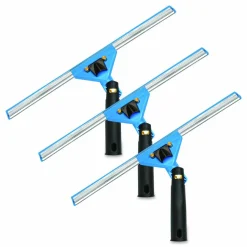Gritt Commercial Swivel Window Squeegee with Quick Release, 14
