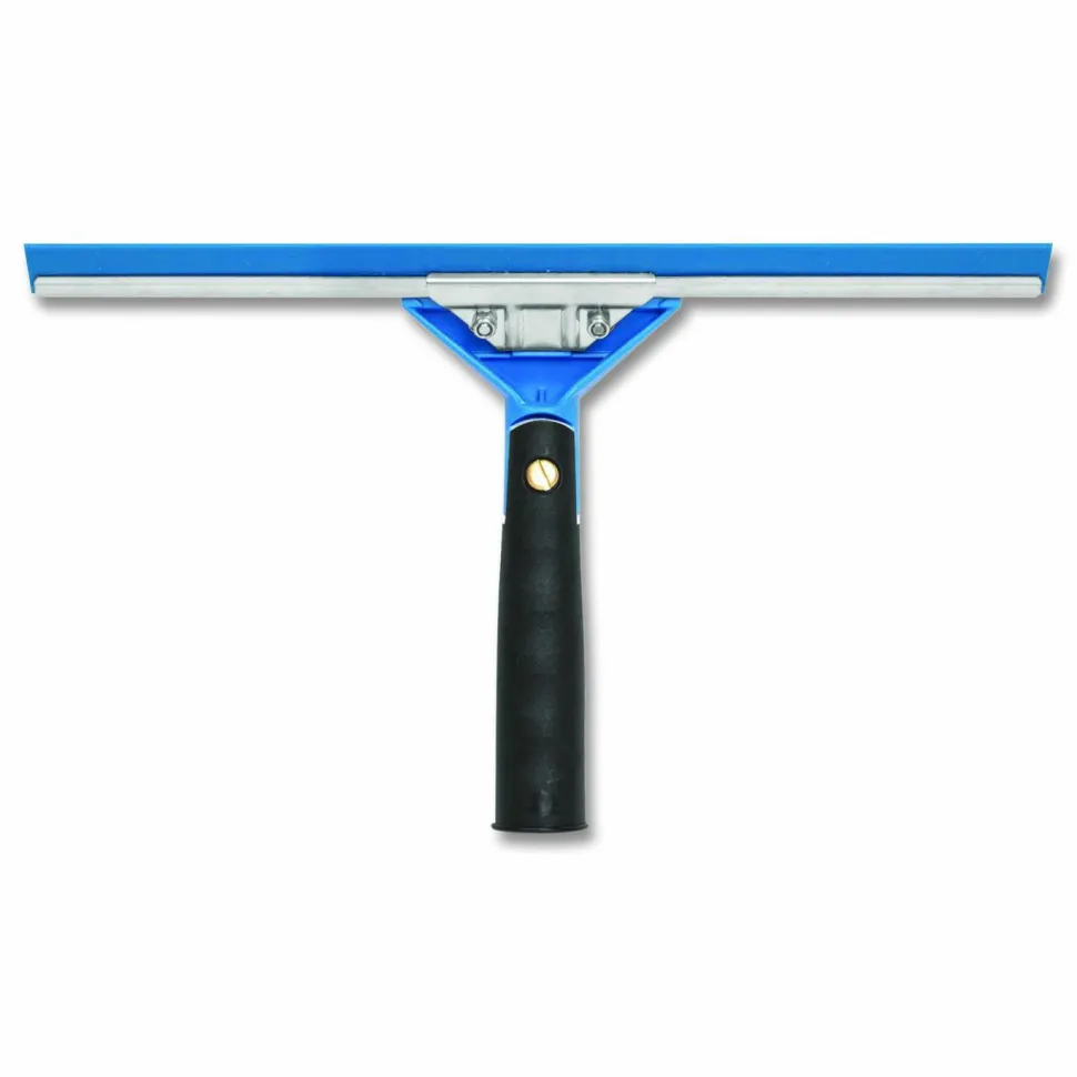 Gritt Commercial Swivel Window Squeegee with Quick Release, 14" Wide Blade, 12/Carton
