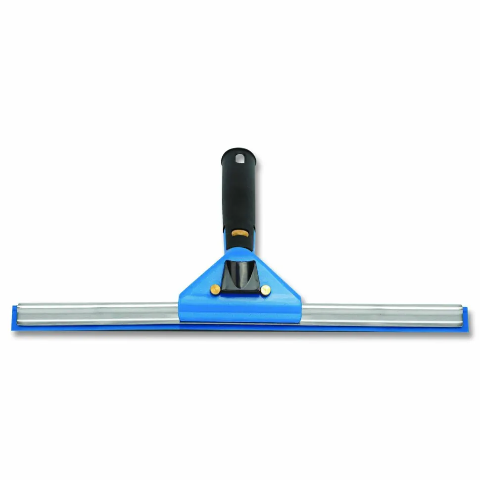 Gritt Commercial Swivel Window Squeegee with Quick Release, 14" Wide Blade