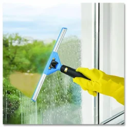 Gritt Commercial Swivel Window Squeegee with Quick Release, 14