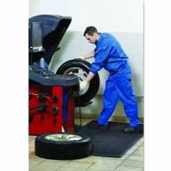Guardian Floor Protection Soft Step Anti-Fatigue Floor Mat, 36" x 24", Black