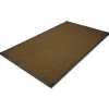 Guardian WaterGuard Indoor/Outdoor Scraper Mat, Rectangular, Brown Ridged Needle-Punch Surface, 36" x 60"