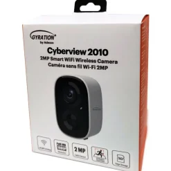 Gyration Cyberview Cyberview 2010 2 Megapixel Indoor/Outdoor Full HD Network Camera - Color - White