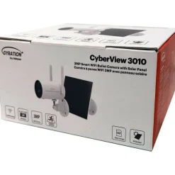 Gyration Cyberview Cyberview 3010 3 Megapixel Indoor/Outdoor Network Camera - Color - Bullet - White