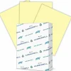 Hammermill Colors Color Multi-Use Printer & Copy Paper, 1 Ream, Canary, Letter (8.5" x 11"), 500 Sheets Per Ream, 24 Lb, 96 Brightness