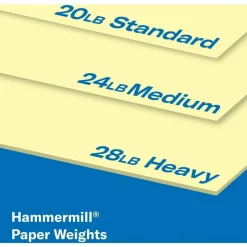 Hammermill Colors Color Multi-Use Printer & Copy Paper, 1 Ream, Canary, Letter (8.5