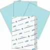 Hammermill Colors Color Multi-Use Printer & Copy Paper, 1 Ream, Blue, Letter (8.5" x 11"), 500 Sheets Per Ream, 24 Lb