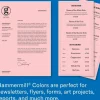 Hammermill Colors Color Multi-Use Printer & Copy Paper, 1 Ream, Pink, Letter (8.5" x 11"), 500 Sheets Per Ream, 24 Lb, 100 Brightness, 30% Recycled