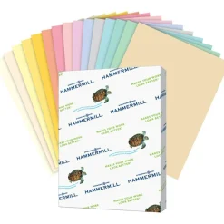 Hammermill Colors Print Paper, 20 lb Bond Weight, 8.5 x 11, Blue, 500 Sheets/Ream, 10 Reams/Carton