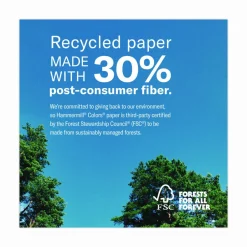 Hammermill Colors Print Paper, 20 lb Bond Weight, 8.5 x 14, Canary, 500/Ream