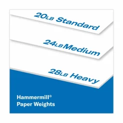 Hammermill Copy Plus Print Paper, 92 Bright, 20 lb Bond Weight, 8.5 x 11, White, 500 Sheets/Ream, 5 Reams/Carton