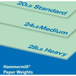 Hammermill Fore Super-Premium Color Copy Paper, 1 Ream, Green, Legal (8.5